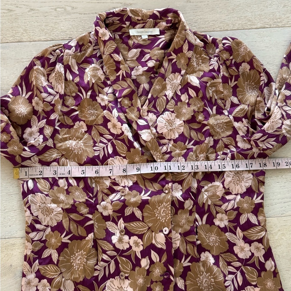 Anthropologie Favorite Daughter Rani Top L - Picture 9 of 11